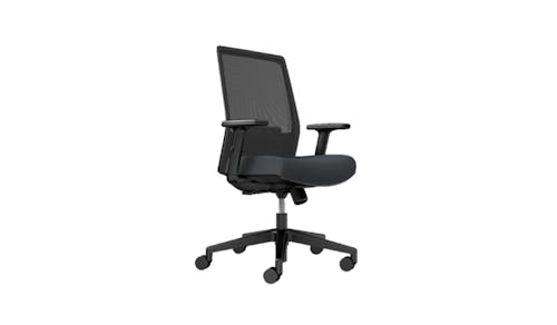 Max MediumBack V2 Ergonomic Office Chair - Grey