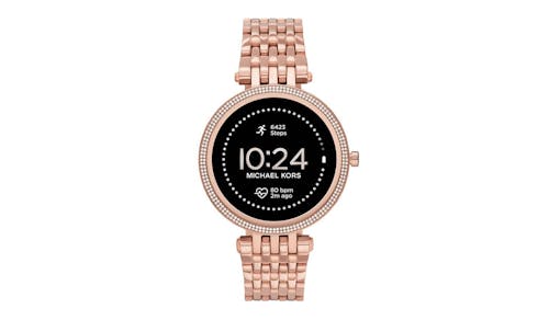Michael Kors Gen 5E Darci Pavé (43mm) Rose Gold-Tone Smartwatch (IMG 1)