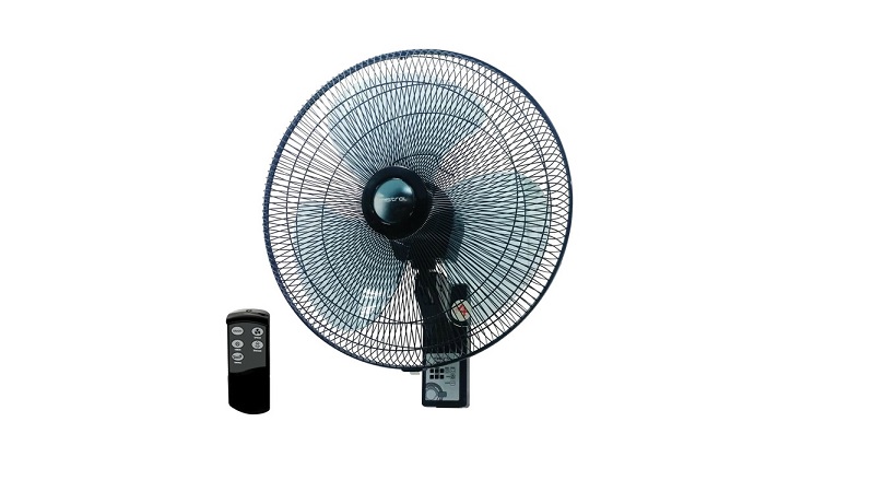 Mistral MWF1890MR Remote Wall Fan - Black