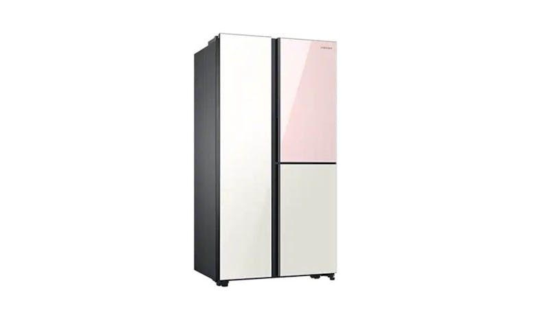 Samsung 3-Door 617L Side by Side Refrigerator with Food Showcase (IMG 2)