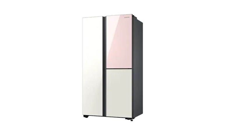 Samsung 3-Door 617L Side by Side Refrigerator with Food Showcase (IMG 3)