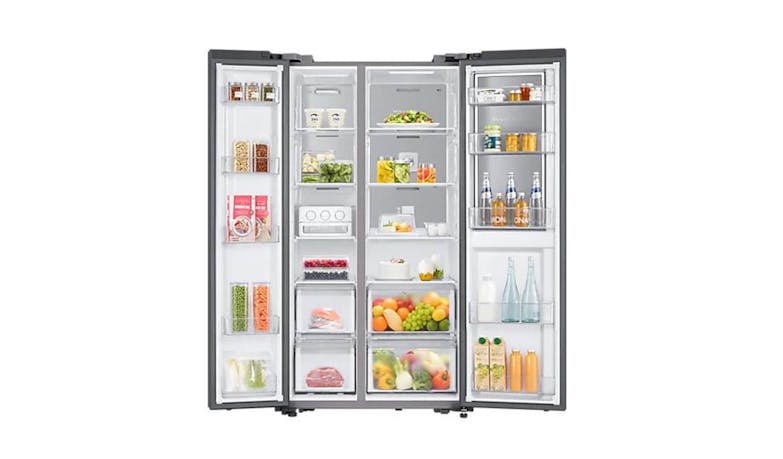 Samsung 3-Door 617L Side by Side Refrigerator with Food Showcase (IMG 4)