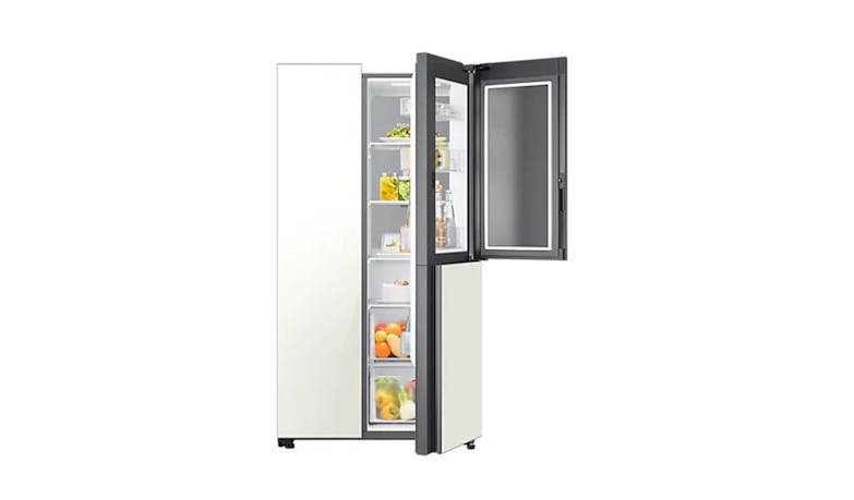Samsung 3-Door 617L Side by Side Refrigerator with Food Showcase (IMG 6)