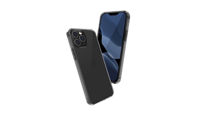Uniq Air Fender Clear iPhone 12+12 Pro Case - Smoke (IMG 1)
