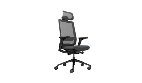 Veo Highback V2 Ergonomic Office Chair - Grey
