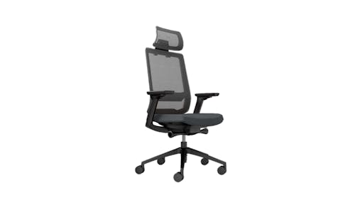 Veo Highback V2 Ergonomic Office Chair - Grey