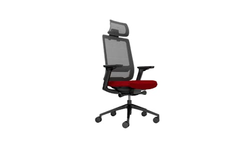 Veo Highback V2 Ergonomic Office Chair - Red