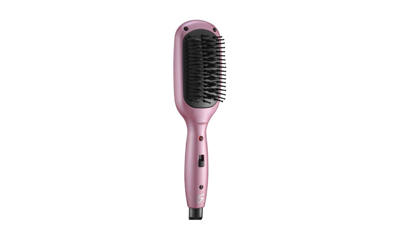 Hot iron hair on sale brush