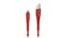 Energea NyloFlex 1.5M Lightning to USB-A Cable - Red (IMG 2)