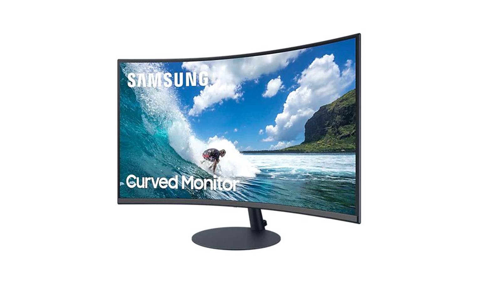 Samsung 27-inch T55 Full HD Curved Monitor (LC27T550FDEXXM) | Harvey Norman  Malaysia