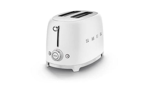 Smeg 50's Retro Style Toaster - White (TSF01WH)