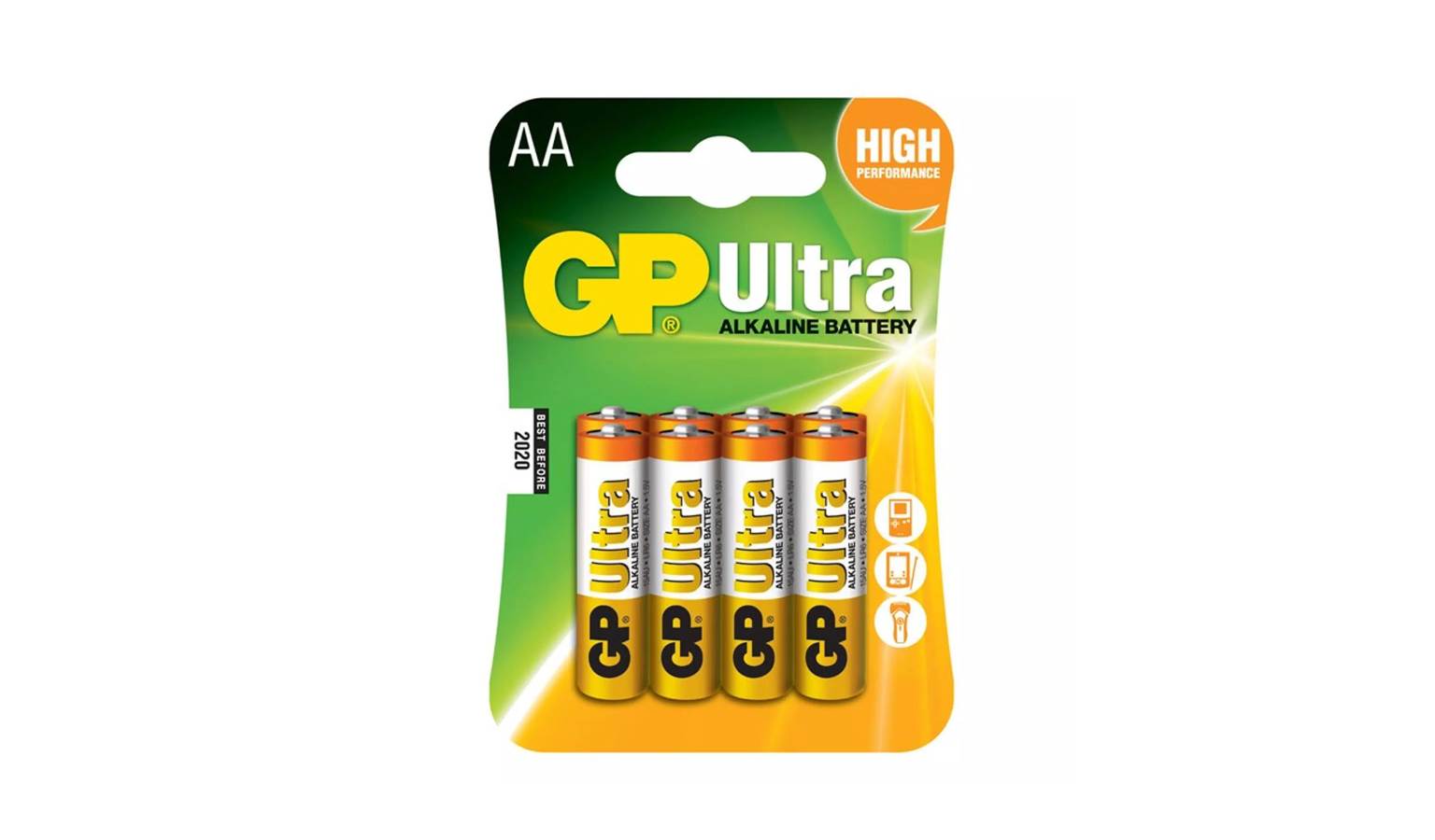 GP Ultra Alkaline 8 AA Batteries (GPPCA15AU014) Harvey Norman Malaysia