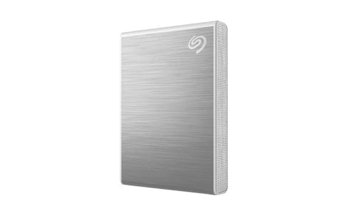 Seagate 500GB One Touch USB 3.2 Gen 2 External SSD - Silver (STKG500401)