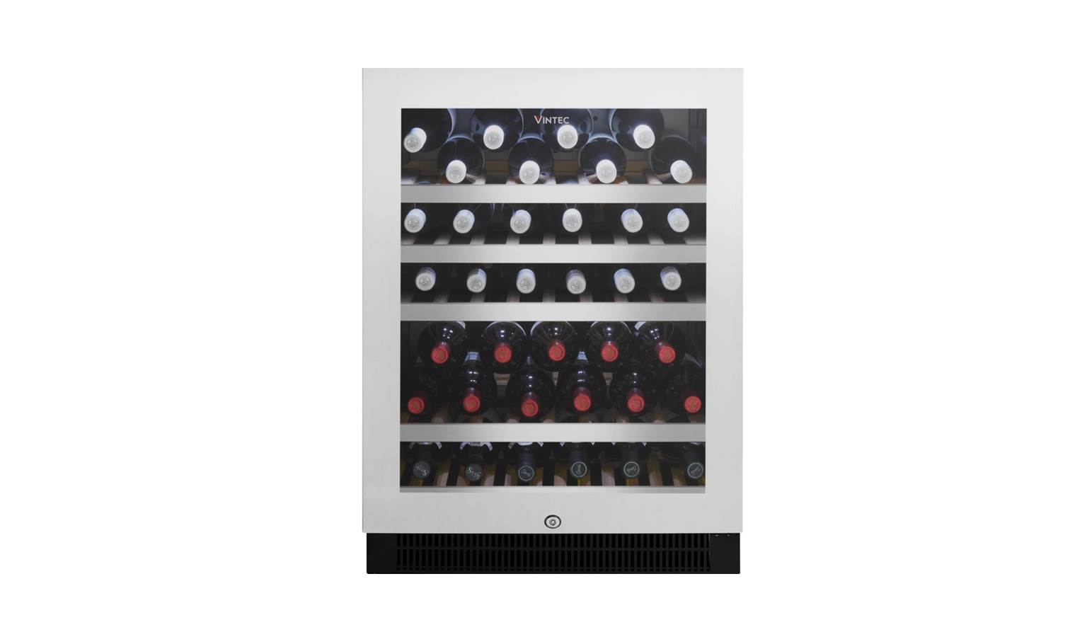 Vintec 50 Bottle SingleZone Wine (VWS050SSAX) Harvey Norman