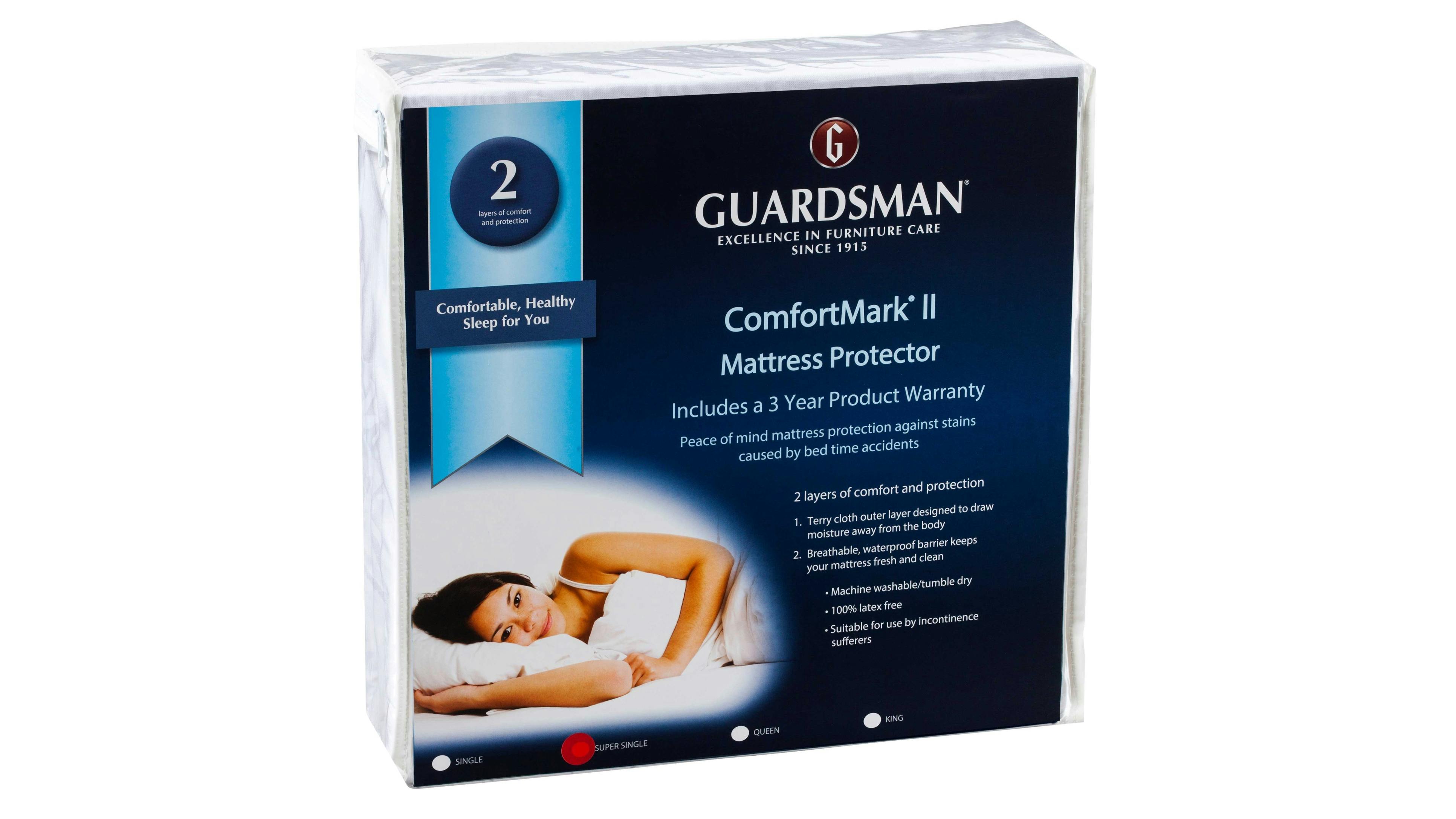 guardsman mattress protector queen