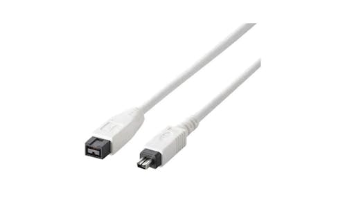 Elecom FireWire 3M Cable - White (9 pin 4 pins) (IE-943WH) (IMG 1)