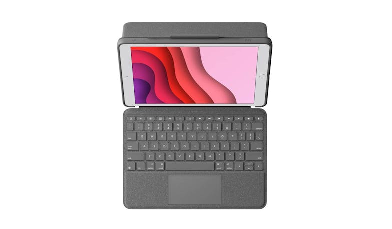 Logitech Combo Touch - iPad Keyboard Case with Trackpad (IMG 2)