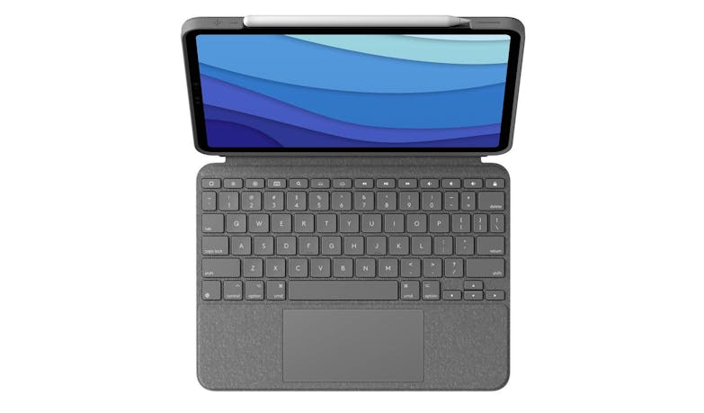Logitech Combo Touch Keyboard Case with Trackpad for iPad Air (4th Gen) (IMG 2)