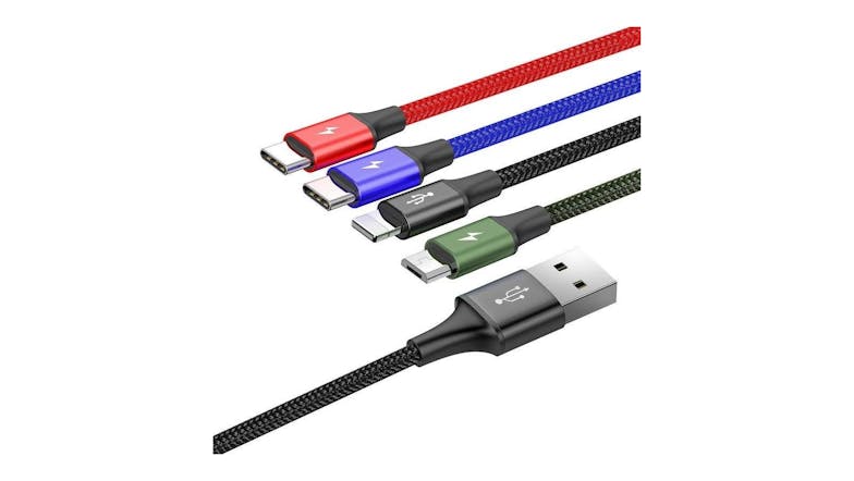 Baseus CA1T4-B0 4-in-1 USB Cable (IMG 2)