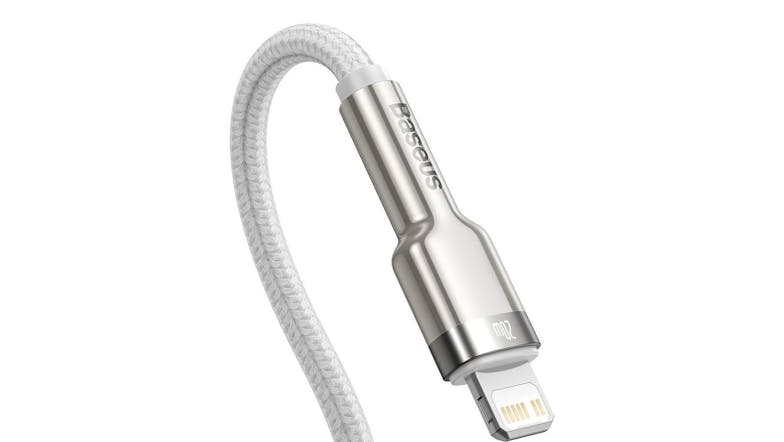 Baseus CATLJK-A02 USB-C to Lightning Cable - White (IMG 3)