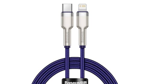 Baseus CATLJK-A05 USB-C to Lightning Cable - Violet (IMG 1)