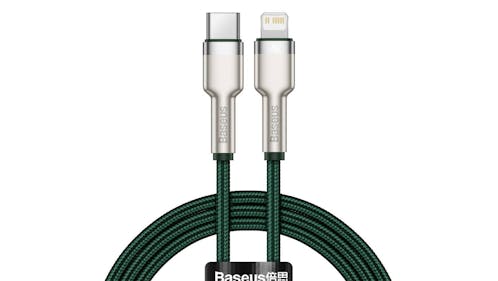 Baseus CATLJK-A06 USB-C to Lightning Cable - Green (IMG 1)