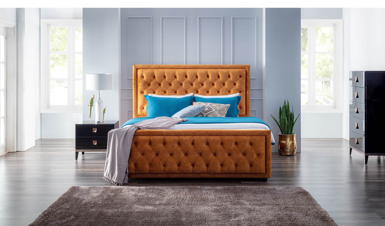 Clara King Sized Bed Frame