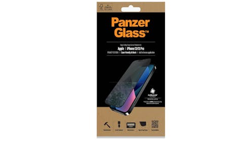 Panzerglass iPhone 13/13 Pro Privacy Screen Protector - Black (IMG 1)