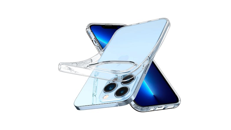 Spigen iPhone 13 Pro Max Liquid Air Case - Crystal Clear (IMG 2)