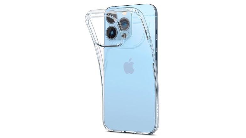 Spigen iPhone 13 Pro Max Liquid Air Case - Crystal Clear (IMG 3)