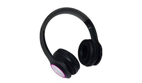 CLiPtec AIR-LUMI RGB Wireless Bluetooth Headphones (BBH515) - Silver