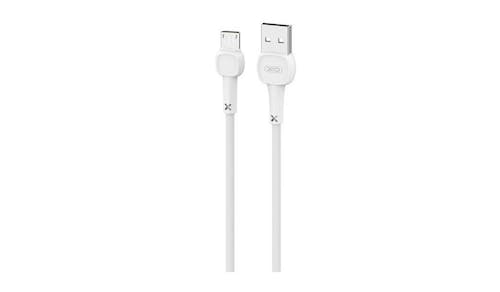 XO NB132 Micro USB Cable - White