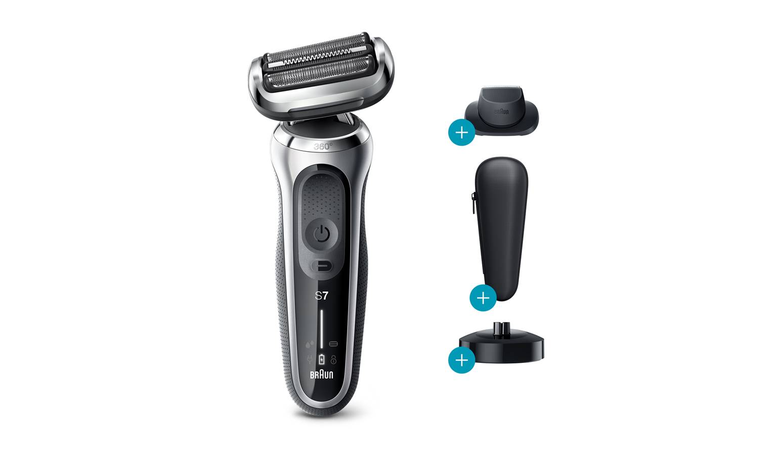 BRAUN 5762 Series Electric Shavers For Men Instructions