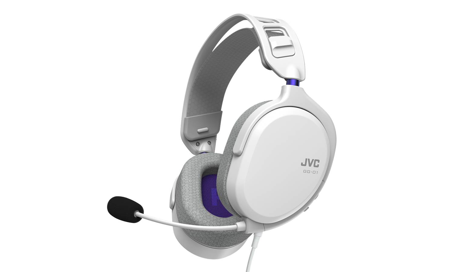 JVC Wired Gaming Headphones White (GG01H) Harvey Norman Malaysia