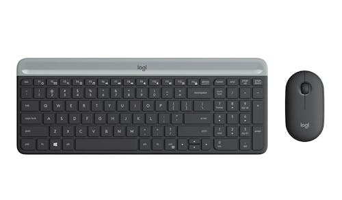 Logitech MK470 Slim Wireless Keyboard and Mouse Combo - Graphite