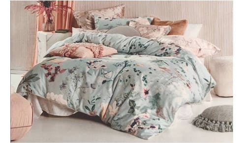 Azalea Queen Size Printed Quilt Cover with Pillow Case