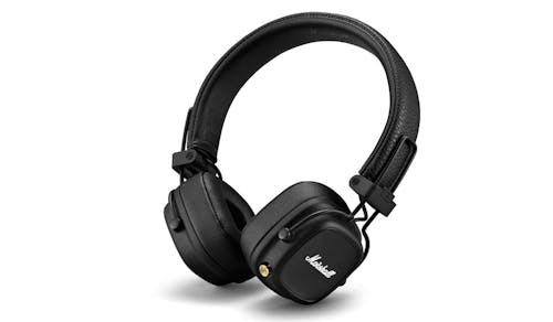 Marshall Major IV Wireless Bluetooth Headphones - Black (IMG 1)