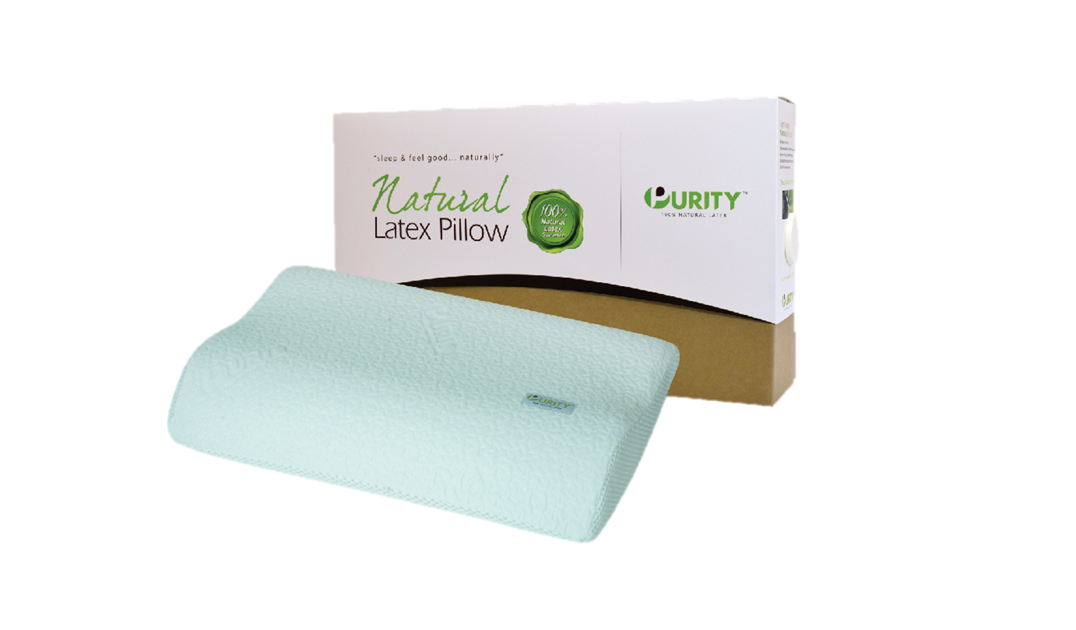 Natural Purity Latex Contour Pillow