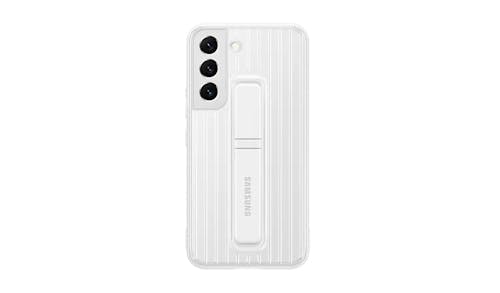 Standing Cover for Samsung Galaxy S22 - White