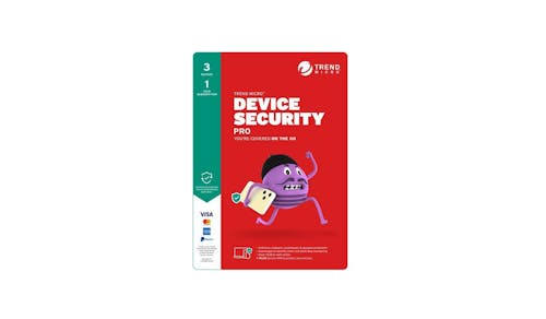 Trend Micro Device Security Pro (1 Year, 3 Users)