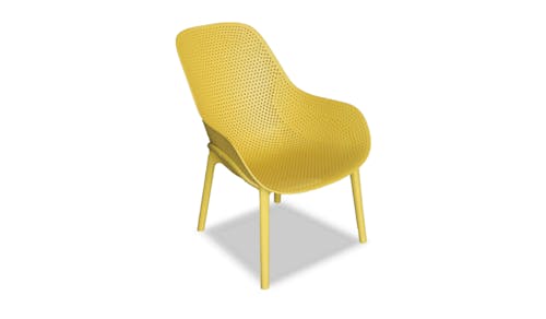 Cradle Lounge Chair - Mustard Yellow