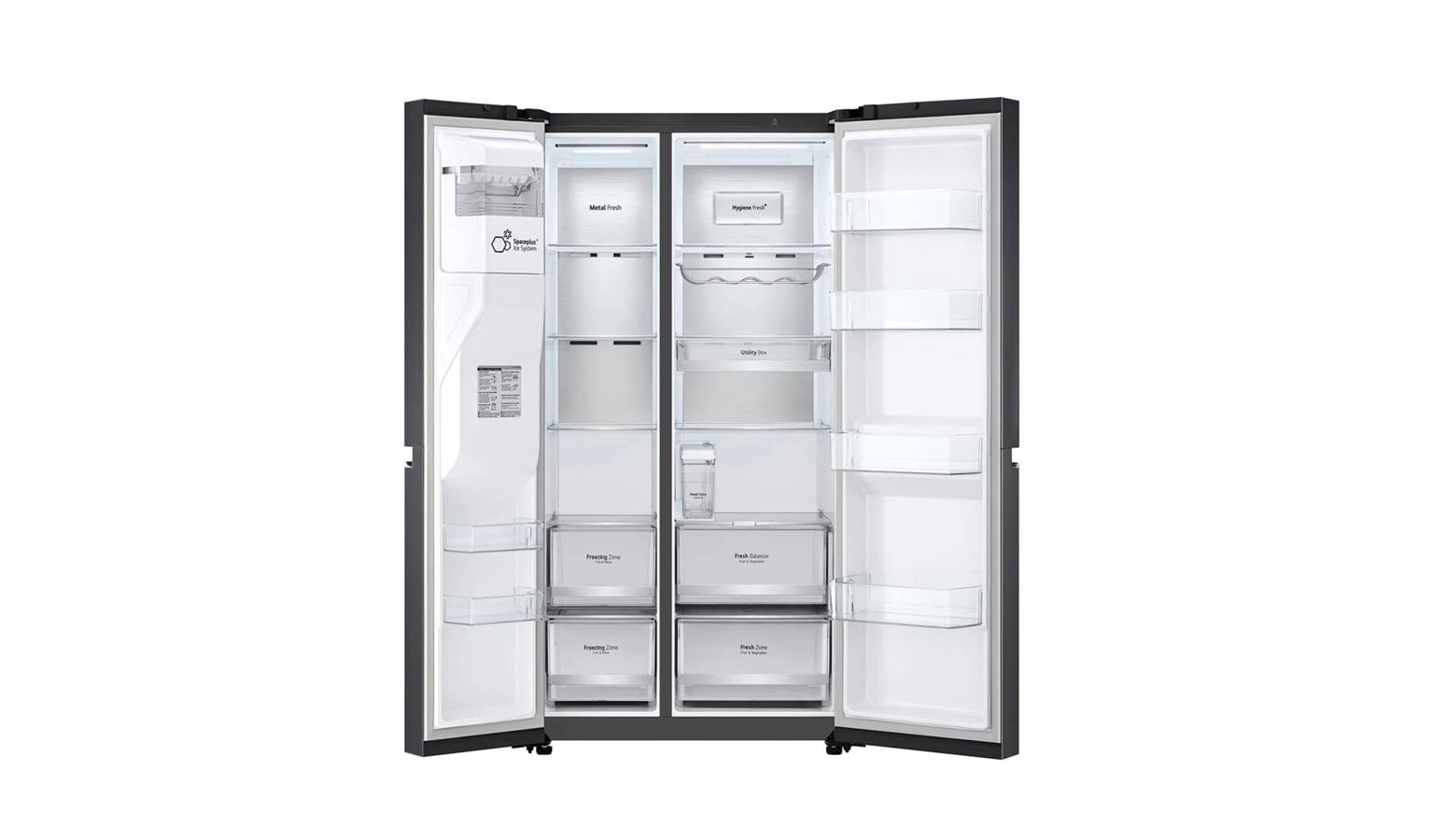 LG 635L SidebySide Refrigerator with UVnano Water Dispenser (GC