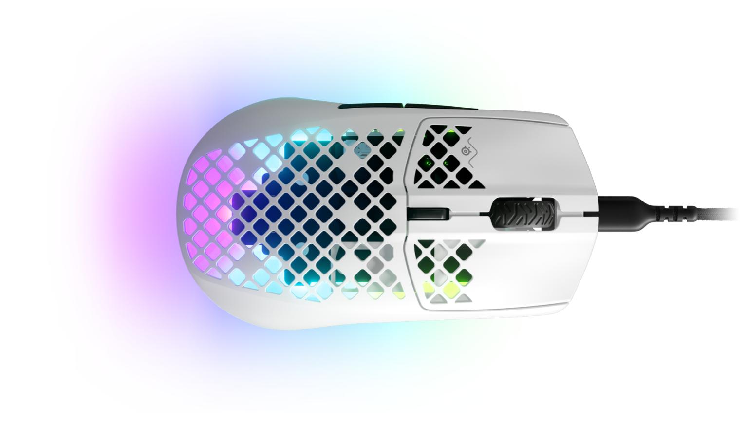 Steelseries 62603 Aerox 3 Gaming Mouse 2022 Edition Snow Harvey