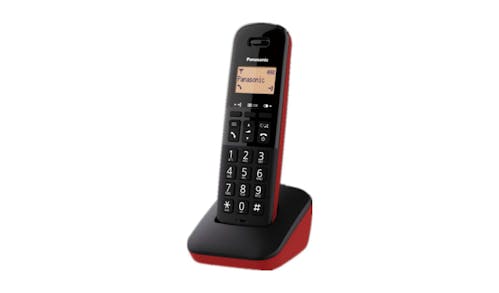 Panasonic Digital Cordless Phone With Nuisance Call Block - Red (KX-TGB31ML1R)
