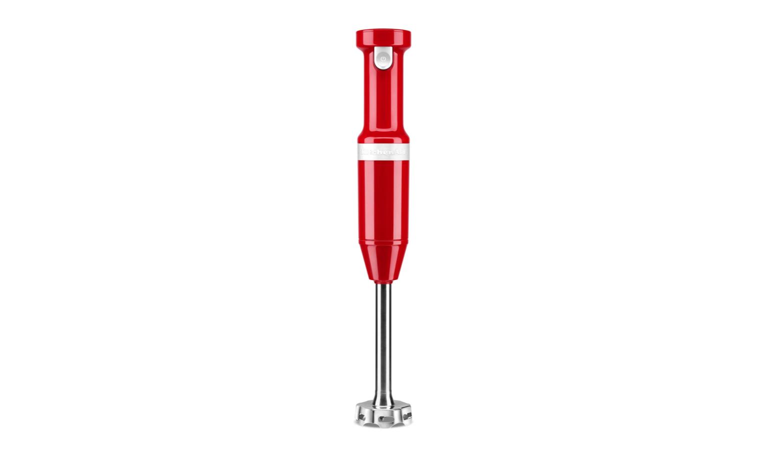 KitchenAid Cordless Hand Blender Empire Red 5KHBBV53GER Harvey