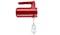 KitchenAid Cordless 7 Speed Hand Mixer - Empire Red 5KHMB732GER