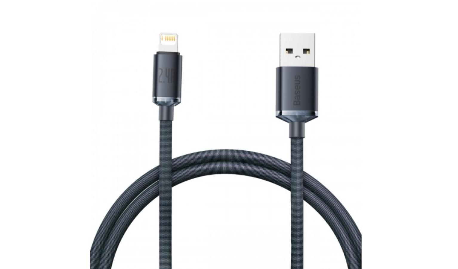Baseus CAJY000001 2.4A USBA to Lightning Fast Charging Cable (1.2m