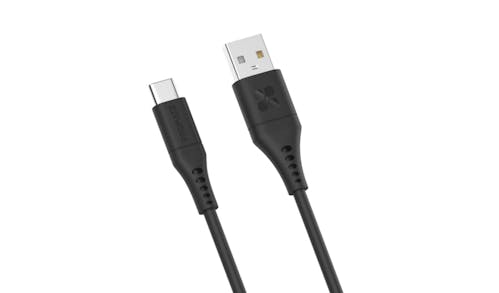 Promate Powerlink-AC120 Ultra-Fast USB-A to USB-C (1.2m) - Black