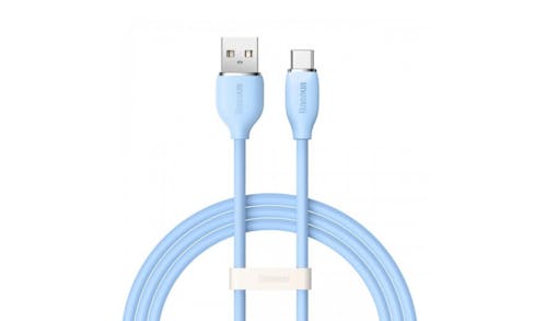Baseus CAGD010003 Jelly Series 100W USB-A To USB-C Fast Charging Cable (1.2m) - Blue