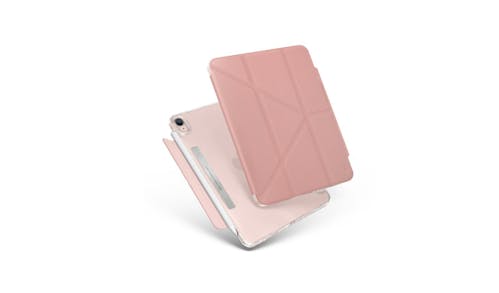 Uniq Camden iPad Mini Case Cover 6th Gen Antimicrobial 8671 - Pink